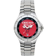 Mens Chicago Bulls Watch - Stainless Steel Pro II Sport