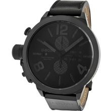 Men's Classico Automatic/Mechanical Chronograph Black Dial Black ...