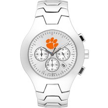 Mens Clemson University Tigers Watch - Stainless Steel Hall-Of-Fame
