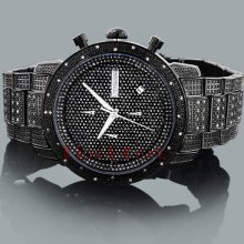 Mens Diamond Watch by JoJino Watches Collection 1.05ct Black