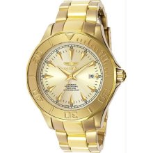 Men's Gold Tone Stainless Steel Pro Diver Automatic