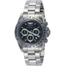 Mens Invicta Speedway Chrono Black Dial Watch