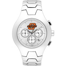 Mens Oklahoma State University Cowboys Watch - Stainless Steel Hall-Of-Fame