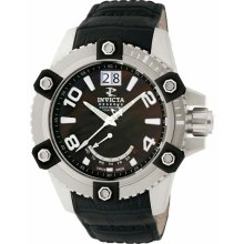 Men's Reserve Arsenal Stainless Steel Case Black Mother of Pearl Dial