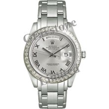 Men's Rolex Oyster Perpetual Day-Date Special Edition Watch - 18956_RhodiumR