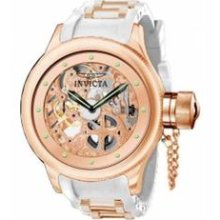 Men's Rose Gold Tone Stainless Steel Case Russian Diver Rose Gold