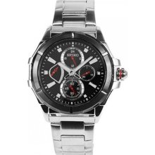 Men's Seiko Stainless Steel Multifunction Sports Watch SRL035 ...