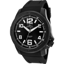 Men's Specialty Black Dial Black Rubber