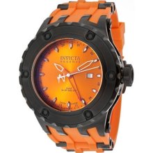 Men's Subaqua/Reserve GMT Orange Dial Orange Rubber ...