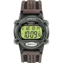 Men's Timex Expedition Digital Watch - Black/Brown