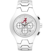 Mens University Of Alabama Crimson Tide Watch - Stainless Steel Hall-Of-Fame