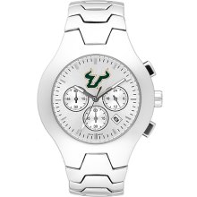 Mens University Of South Florida Bulls Watch - Stainless Steel Hall-Of-Fame
