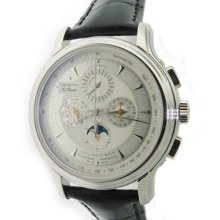 Men's Zenith El Primero Quantieme Perpetual Calendar Platinum Chrono Watch