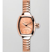 Miami Beach by Glam Rock Small Curved Expand Watch, Rose Gold