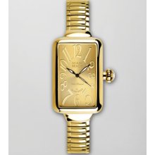 Miami Beach by Glam Rock Large Rectangular Expand Watch, Gold