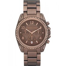 Michael Kors Blair Bronze Tone Stainless Steel Womens Watch