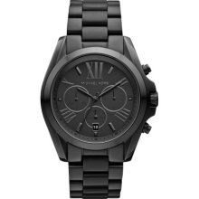 Michael Kors Bradshaw Black Chrono Unisex Mk5550 Watch Rrp Â£299.00