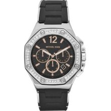 Michael Kors Chronograph Crystal Stainless Steel Ladies Watch Mk5564