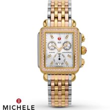 Michele Women's Watch Deco Day Diamond MWW06P000077- Women's Watches