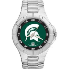 Michigan State Spartans MSU Pro Ii Mens Bracelet Watch