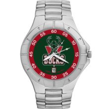 Milwaukee Bucks Mens Stainless Pro II Watch