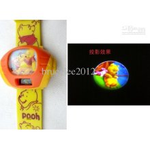 Mix Projector Sport Digital Watch Children 3d Candy Kids Wristwatch