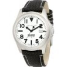 Momentum Men's 1M-SP00W14B Atlas White Dial Black Snowboard Nylon