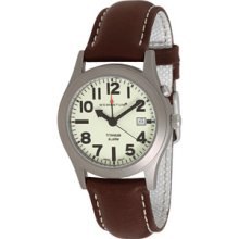 Momentum Pathfinder Ii Men's Quartz Watch With Green Dial Analogue Display And Brown Leather Strap 1M-Sp54l2c