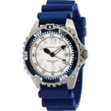 Momentum Twist Blue Band Analog Dive Womens Watch -