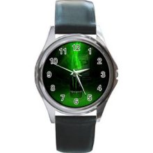 Monster Energy Unisex Silver-Tone Round Metal Watch 09