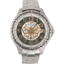 Montana Silversmiths Two-Tone Face Metal Band Watch