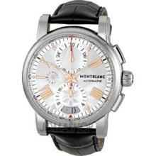 Montblanc Star Men's Stainless Steel Case Chronograph Automatic Watch 105856