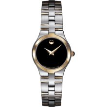 Movado Juro Two Tone Stainless Steel Women's Watch 0605031