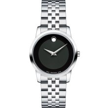 Movado 'Museum' Bracelet Watch Silver