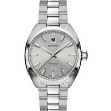 Movado Round Dial Ladies` Watch W/ Swiss Movement