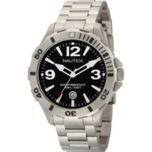 Nautica BFD 101 Diver Black Dial Mens Watch N14544G