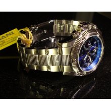 New Invicta Mens Specialty Collection Swiss Quartz Chrono W Stunning Blue Dial