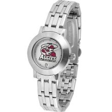 New Mexico State Aggies Ladies Stainless Steel Watch