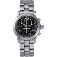 New Montblanc Quartz 36Mm Chronograph Watch 3282
