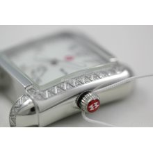 NEW MW15A01A2025 Michele Milou 66 Diamond watch case 33mm pearl dial $1345