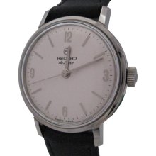 New old stock mechanical Record-Longines 50208O waterproof Swiss watch
