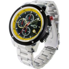 Nice Italy W1057ecb021012 Enzo Chrono Bracciale Mens Watch