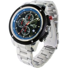 Nice Italy W1057ecb021015 Enzo Chrono Bracciale Mens Watch