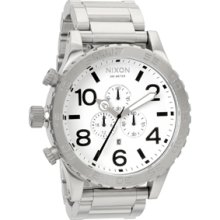 Nixon 51-30 Chrono White Watch - white regular