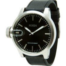 Nixon Chronicle Watch - Men's Black, One Size