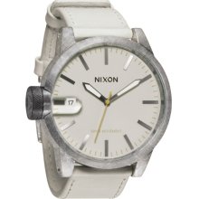 Nixon Watch Men Swiss Movement 100m 48mm Solid Stainless Steel A127-656