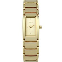 Oasis Women's Quartz Watch With Gold Dial Analogue Display And Gold Bracelet B11