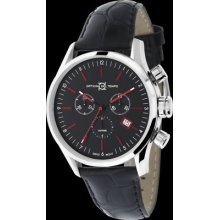 Officina Del Tempo Watch Business Italian Design Swiss Ot1038-1100nrn Chr
