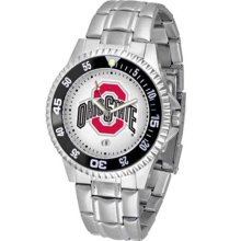 Ohio State Buckeyes OSU Mens Steel Bandwrist Watch