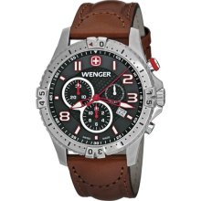Package- Wenger Swiss 77051 Men's Watch & Classic 65 Army Knife 16509